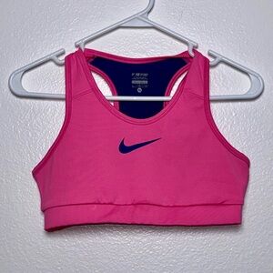 Nike Pro Pink and Blue Athletic Top